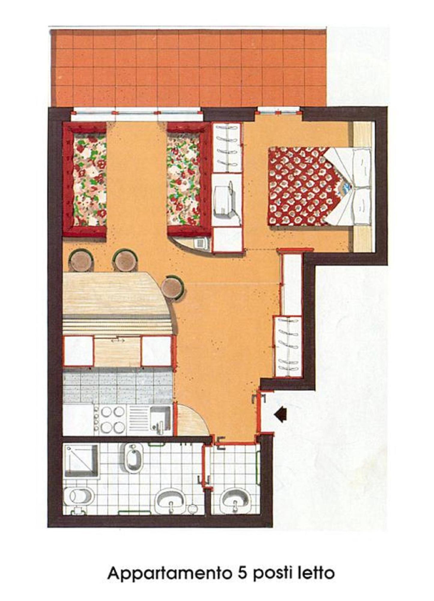 Residence Orsa Maggiore Madonna Habitación foto